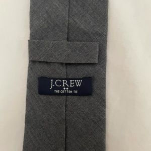 J crew gray tie